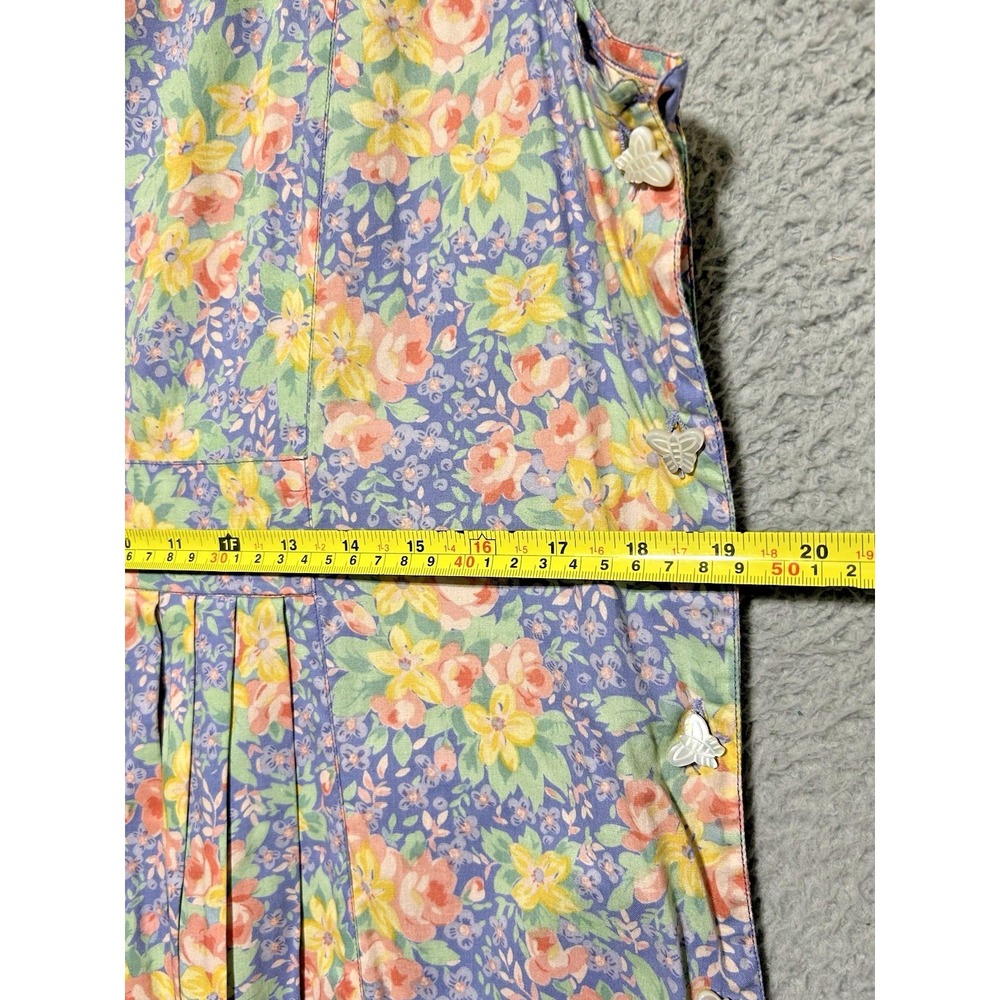 New April Cornell Pudding‎ Shop Womens Size 3 Cottagecore Prairie Dress Floral - Picture 5 of 9